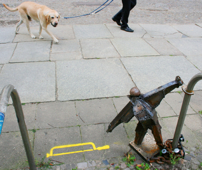 TEJN: Street art, Lock On, Berlin