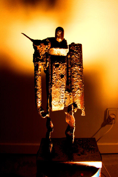 Tejn: "Welded Attitudes" at Lunchmoney Gallery