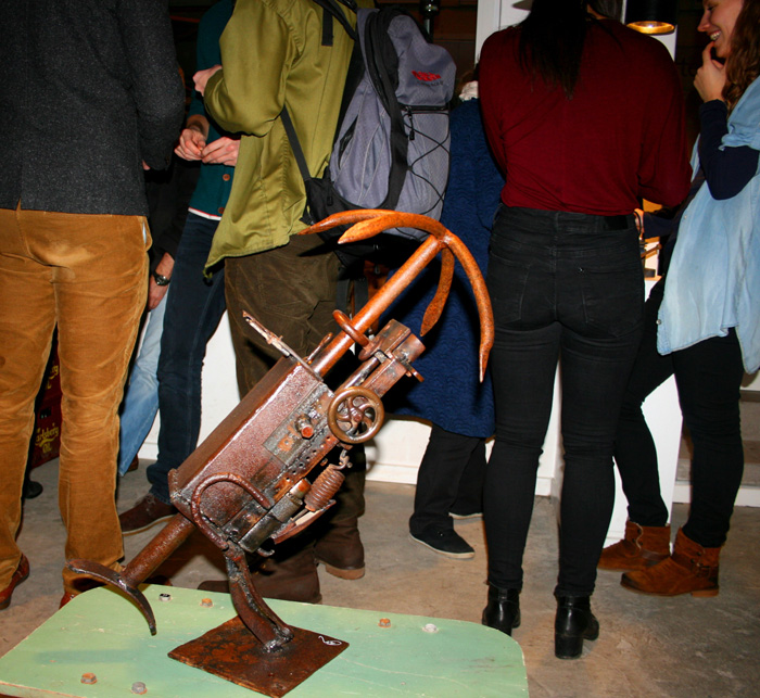Tejn: "Welded Attitudes" at Lunchmoney Gallery